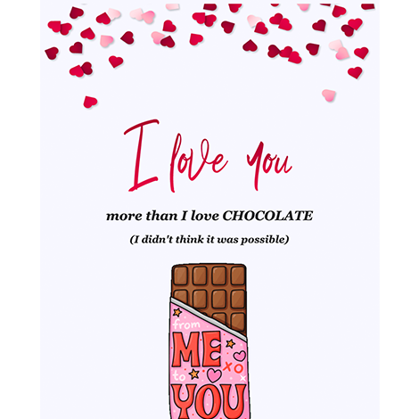 More Than Chocolate Valentine's Day eCard
